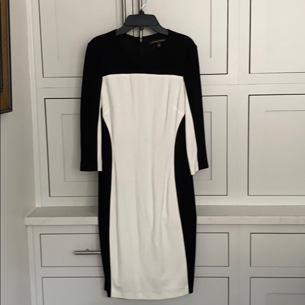 Black and White Dress